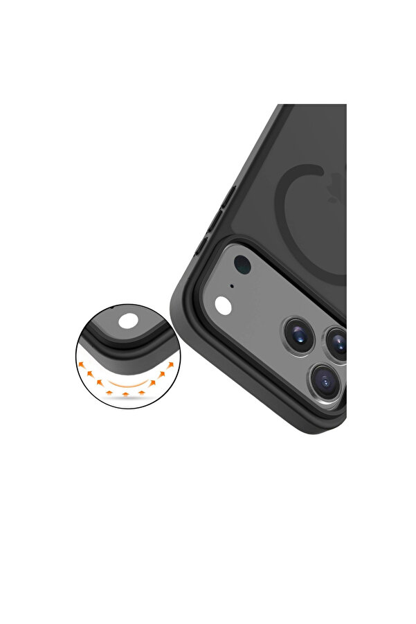 Evi̇mdeyokyok Joko Apple İphone 17 Pro Max Jota Magsafe Kapak - Si̇yah