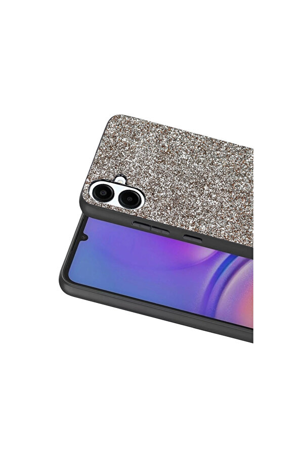 Evi̇mdeyokyok Onegi̇f Samsung Galaxy A07 4G Bri̇ght Si̇mli̇ Kapak - Gümüş