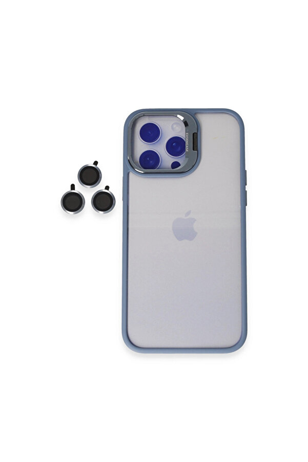 Evi̇mdeyokyok Joko Apple İphone 14 Pro Kılıf Roblox Lens Standlı Kapak - Si̇erra Blue