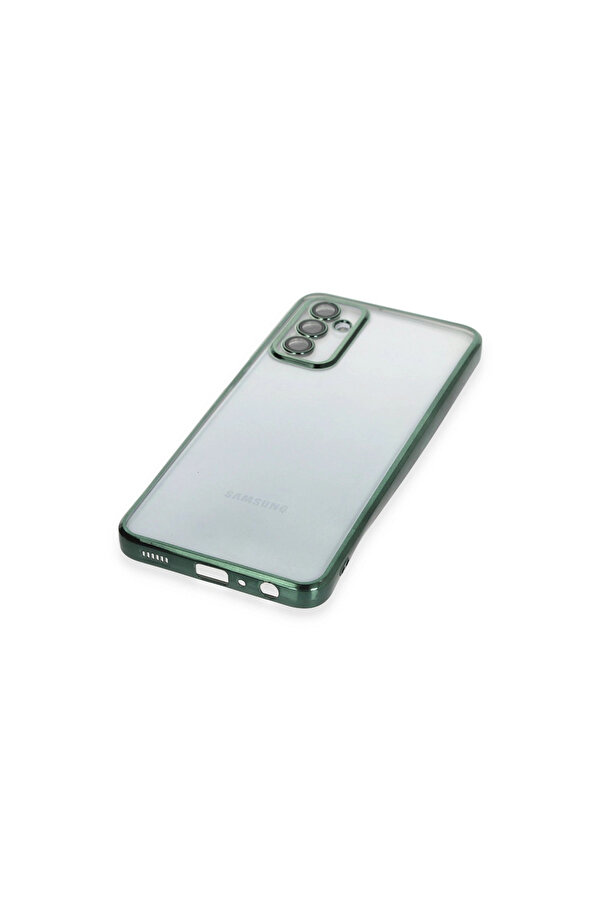 Evi̇mdeyokyok Samsung Galaxy M23 Kılıf Razer Lensli̇ Si̇li̇kon - Yeşi̇l