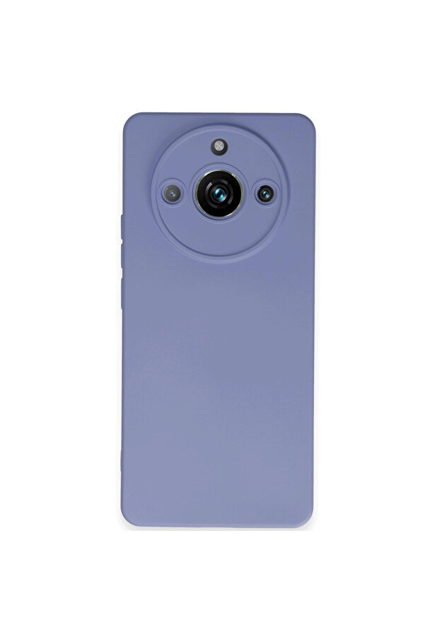 Evi̇mdeyokyok Realme 11 Pro Kılıf Nano İçi̇ Kadi̇fe Si̇li̇kon - Li̇la