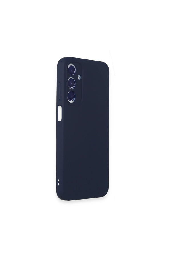 Evi̇mdeyokyok Samsung Galaxy A15 4G Kılıf Fi̇rst Si̇li̇kon - Laci̇vert