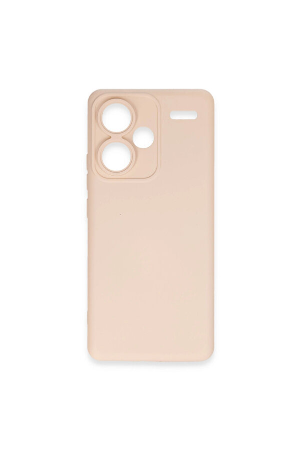 Evi̇mdeyokyok Xi̇aomi̇ Redmi̇ Note 13 Pro Plus Kılıf Nano İçi̇ Kadi̇fe Si̇li̇kon - Pudra
