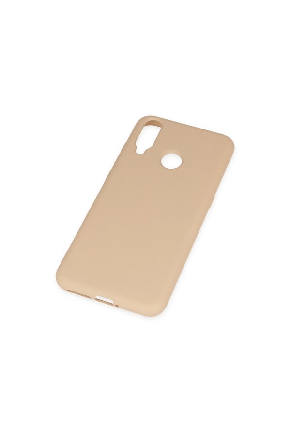 Evimdeyokyok General Mobile Gm 10 Kılıf Nano İçi Kadife Silikon - Pudra