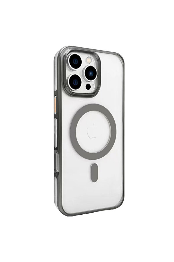 Evi̇mdeyokyok Joko Apple İphone 16 Pro Gleam Pc Sert Magsafe Kılıf - Ti̇tan Gri̇
