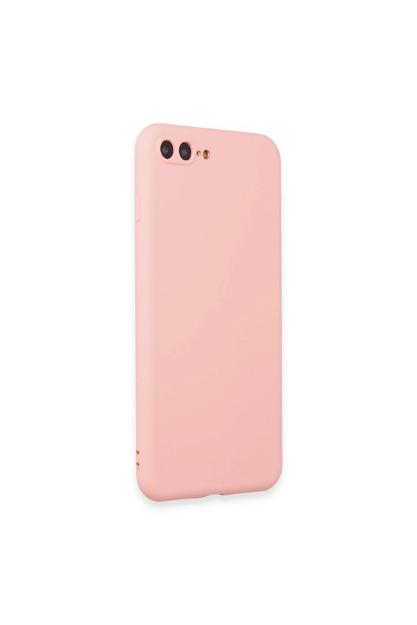 Evimdeyokyok Apple İphone 7 Plus Kılıf First Silikon - Pudra