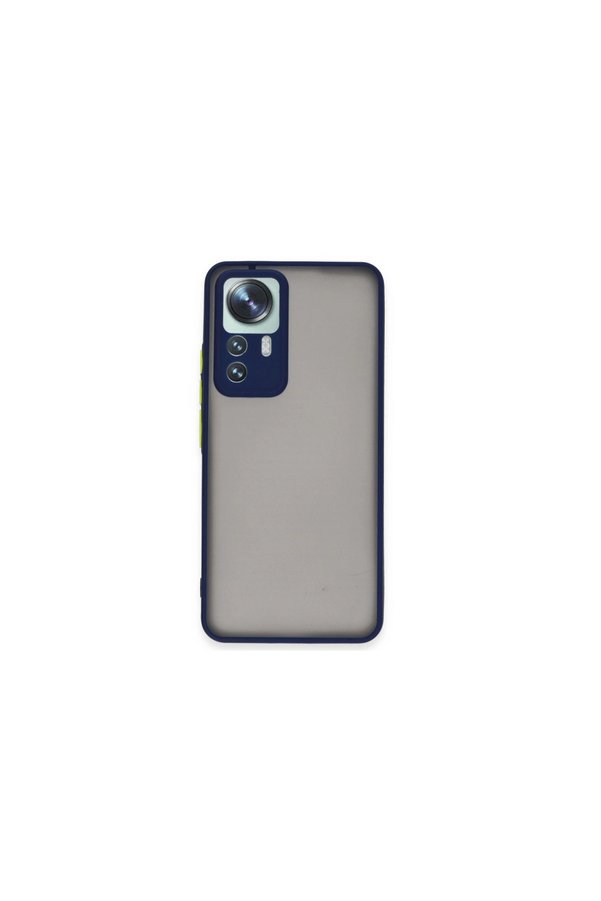 Evimdeyokyok Xiaomi Mi 12T Pro Kılıf Montreal Silikon Kapak - Lacivert