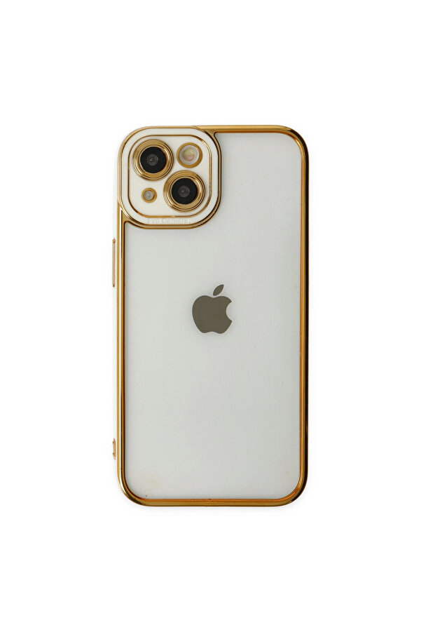 Evi̇mdeyokyok Apple İphone 14 Plus Kılıf Li̇va Lens Si̇li̇kon - Beyaz