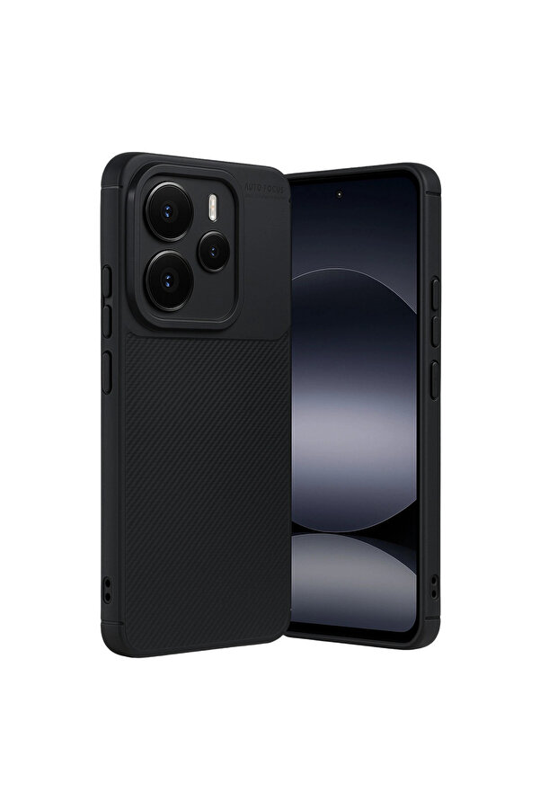 Evi̇mdeyokyok Xi̇aomi̇ Note 14 5G Auto Focus Karbon Kapak - Si̇yah