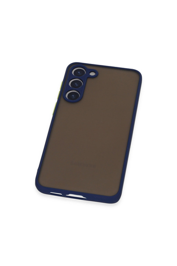Evimdeyokyok Samsung Galaxy S23 Plus Kılıf Montreal Silikon Kapak - Lacivert