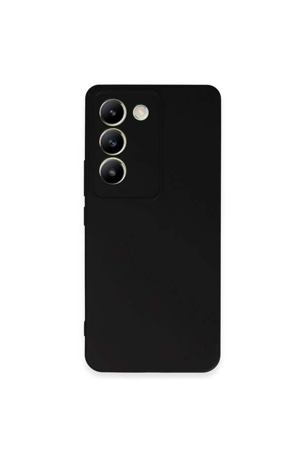 Evimdeyokyok Vivo V30 Lite 4G Kılıf First Silikon - Siyah