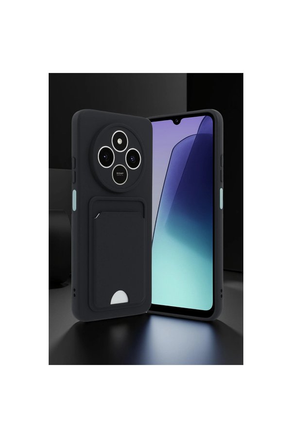 Evimdeyokyok Xiaomi Redmi 14C Kelvin Kartvizitli Silikon - Lacivert
