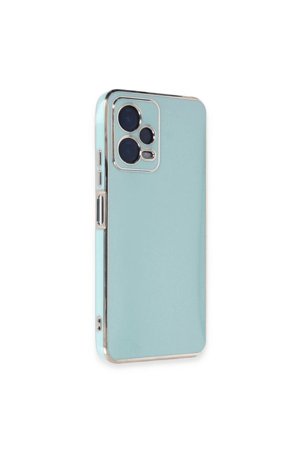 Evimdeyokyok Xiaomi Poco X5 5G Kılıf Volet Silikon - Açık Yeşil