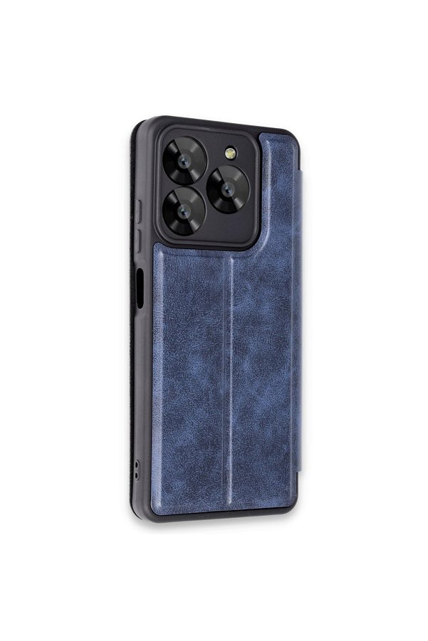 Evi̇mdeyokyok General Mobi̇le Era 30 Kılıf Fli̇p Cover - Laci̇vert