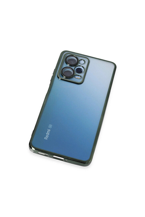 Evi̇mdeyokyok Xi̇aomi̇ Redmi̇ Note 12 Pro 5G Kılıf Razer Lensli̇ Si̇li̇kon - Yeşi̇l