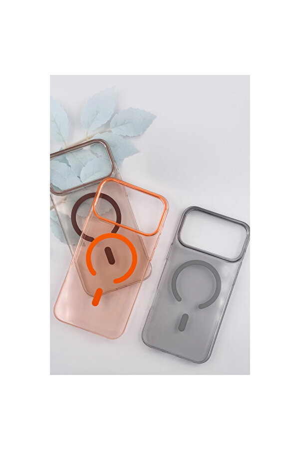Evi̇mdeyokyok Joko Apple İphone 17 Pro Max Pc Blank Magsafe Kapak - Çöl Ti̇tanyum