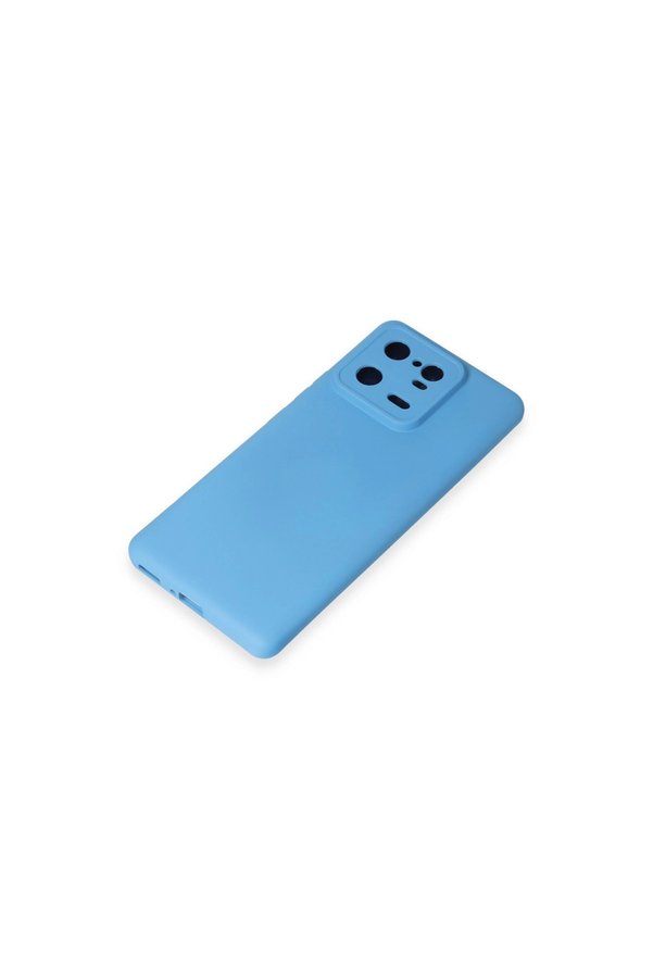 Evimdeyokyok Xiaomi Mi 13 Pro Kılıf Nano İçi Kadife Silikon - Mavi
