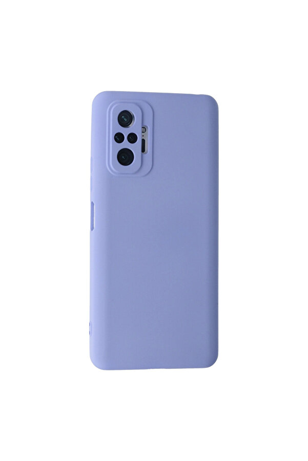 Evi̇mdeyokyok Xi̇aomi̇ Redmi̇ Note 10 Pro Kılıf Nano İçi̇ Kadi̇fe Si̇li̇kon - Li̇la