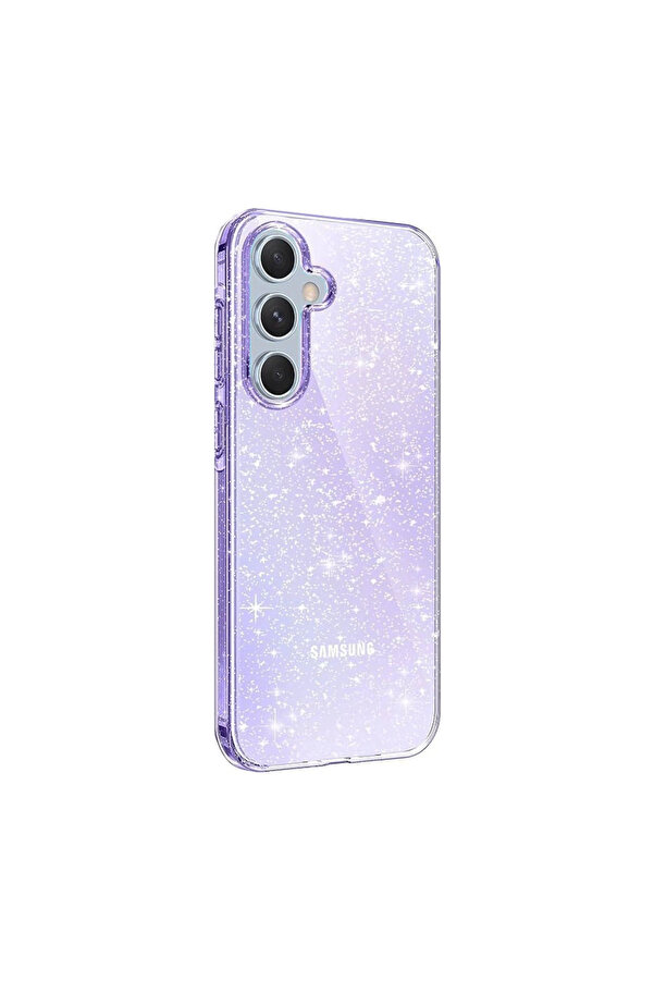 Evi̇mdeyokyok Samsung Galaxy A25 5G Kılıf Glow Kapak - Mor