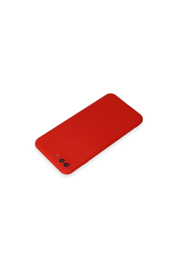 Evimdeyokyok Apple İphone 7 Plus Kılıf First Silikon - Kırmızı