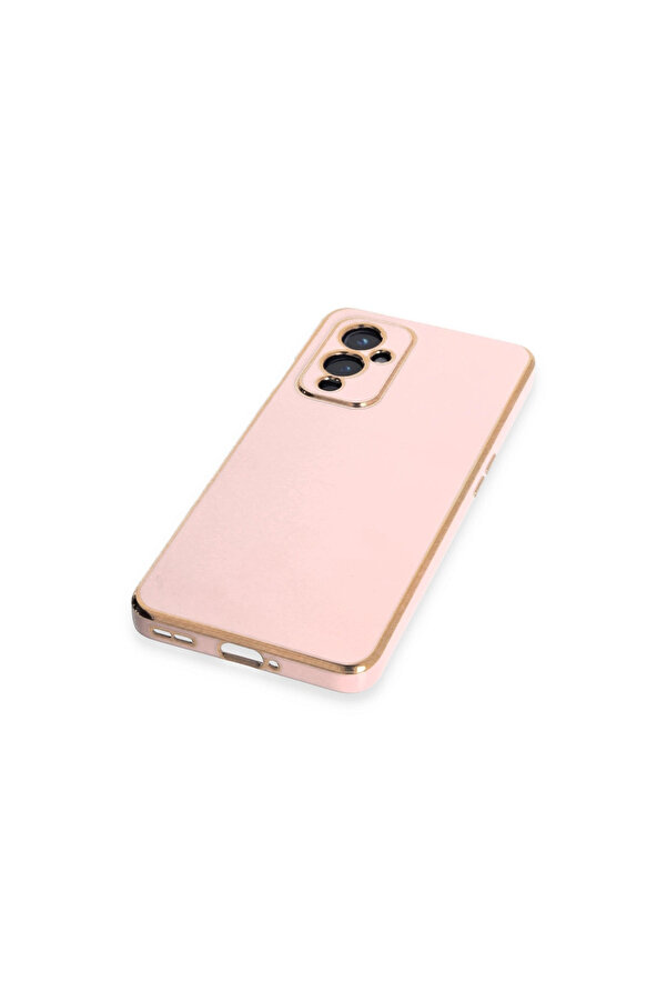 Evi̇mdeyokyok One Plus 9 Kılıf Volet Si̇li̇kon - Pembe