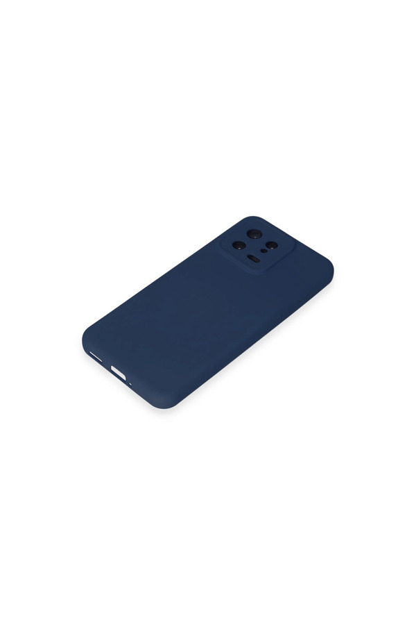 Evimdeyokyok Xiaomi Mi 13 Kılıf Nano İçi Kadife Silikon - Lacivert
