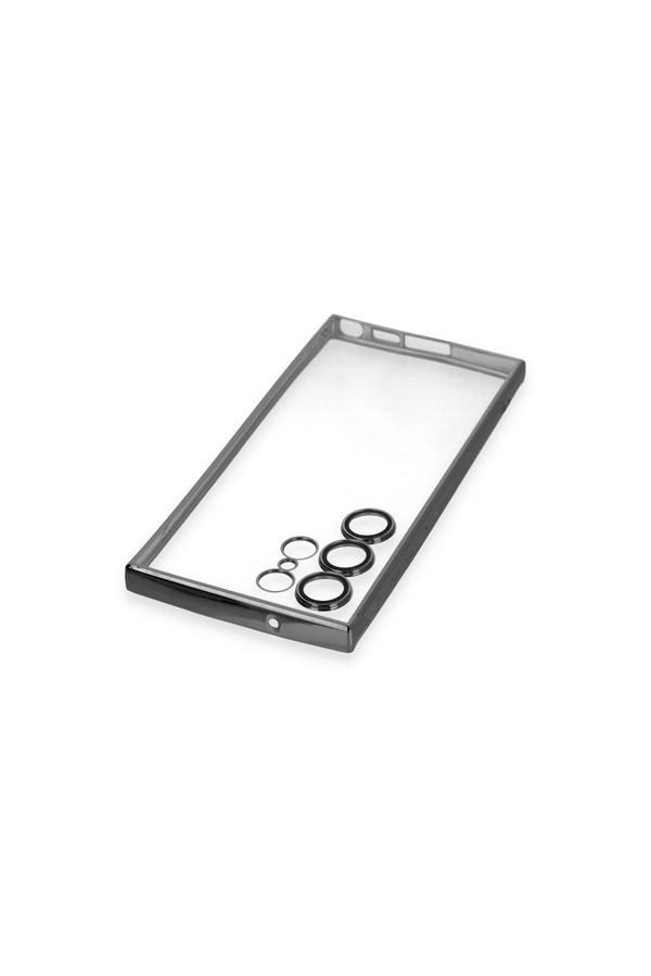 Evi̇mdeyokyok Samsung Galaxy S24 Ultra Kılıf Razer Lensli̇ Si̇li̇kon - Yeşi̇l