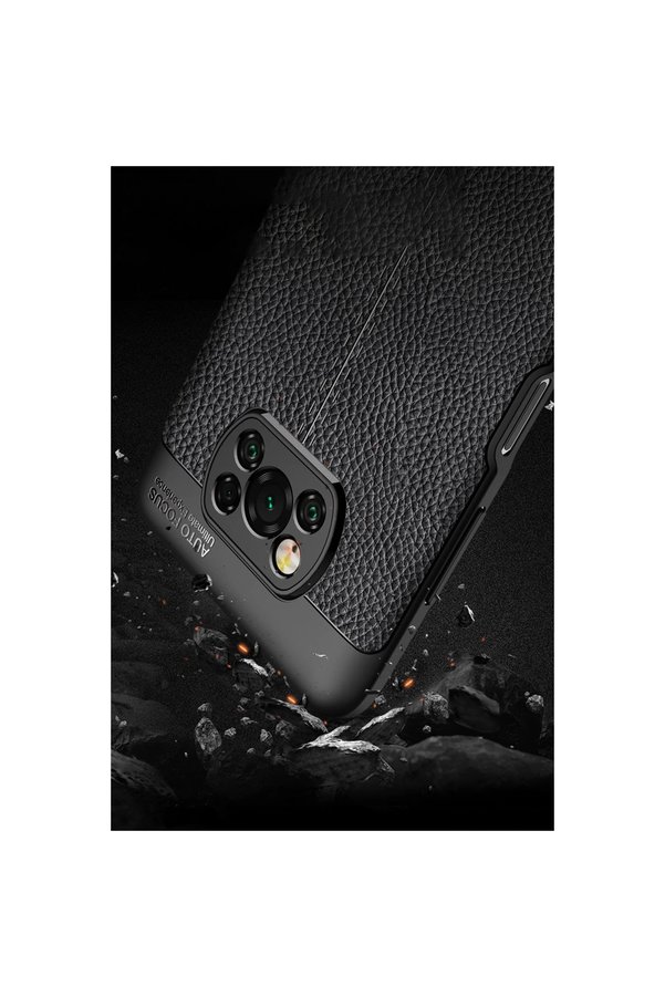 Evimdeyokyok Xiaomi Pocophone X3 Kılıf Auto Focus Kapak - Kırmızı