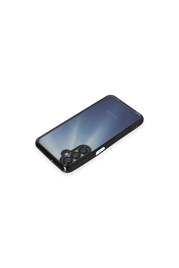 Evi̇mdeyokyok Samsung Galaxy A15 4G Kılıf Razer Lensli̇ Si̇li̇kon - Si̇yah