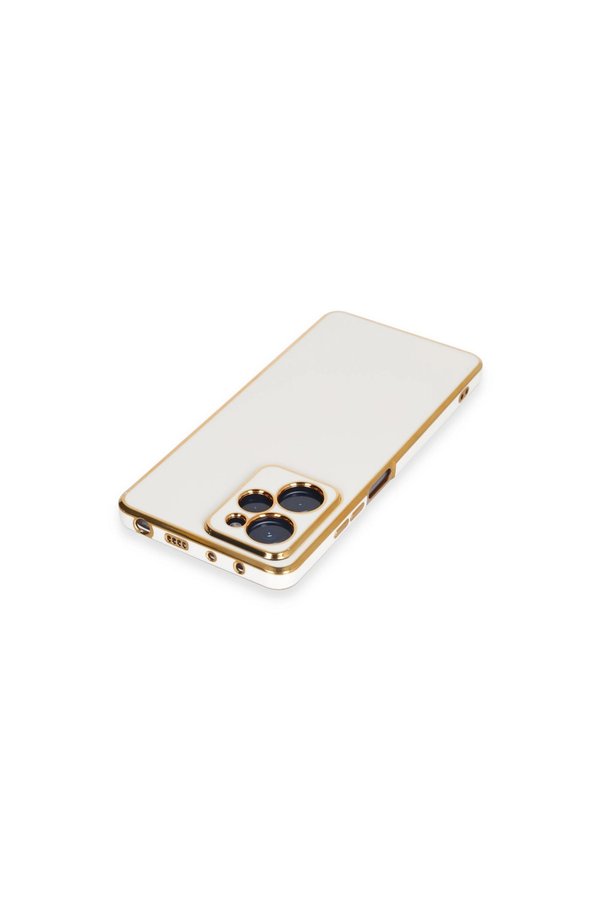 Evimdeyokyok Xiaomi Poco X5 Pro 5G Kılıf Volet Silikon - Beyaz