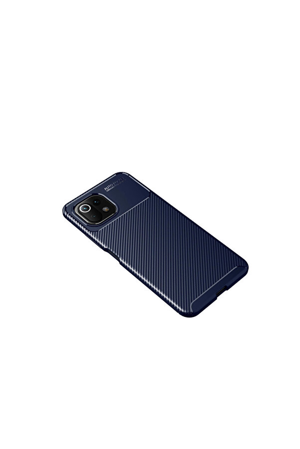 Evi̇mdeyokyok Xi̇aomi̇ Mi̇ 11 Li̇te Kılıf Auto Focus Karbon Kapak - Laci̇vert