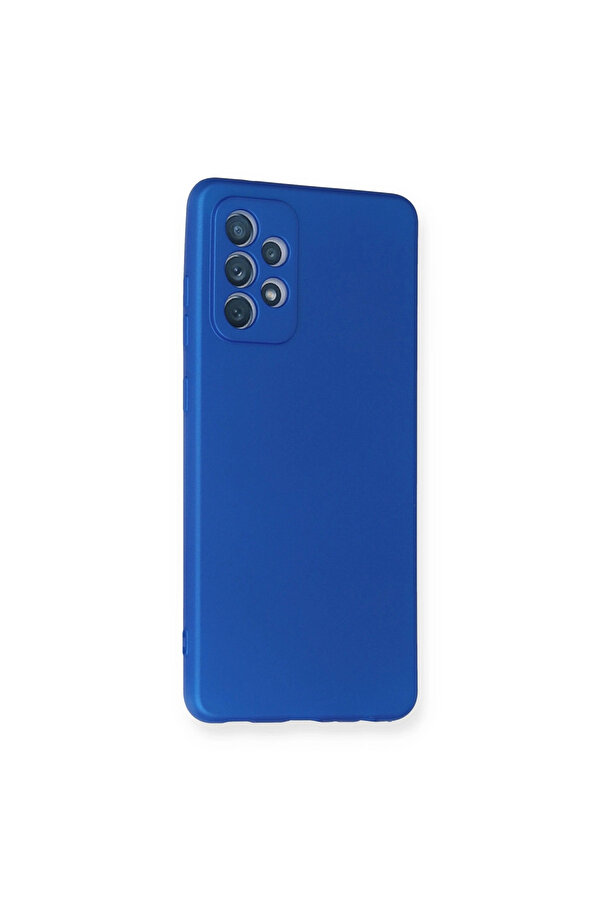 Evi̇mdeyokyok Samsung Galaxy A72 Kılıf Fi̇rst Si̇li̇kon - Mavi̇