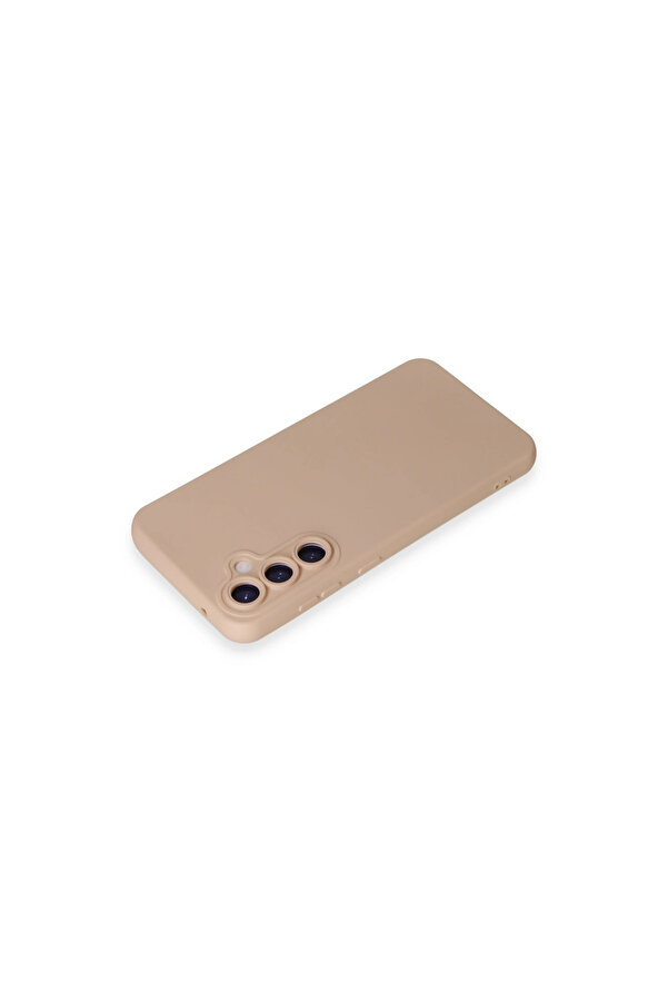 Evi̇mdeyokyok Samsung Galaxy S24 Kılıf Nano İçi̇ Kadi̇fe Si̇li̇kon - Pudra