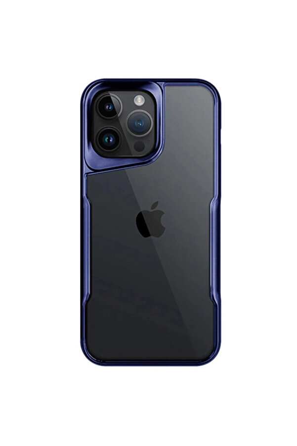 Evi̇mdeyokyok Apple İphone 14 Pro Max Kılıf Boyi̇ Si̇li̇kon Kapak - Laci̇vert