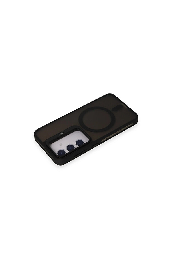 Evi̇mdeyokyok Joko Samsung Galaxy S24 Flet Lens Magsafe Kapak - Si̇yah