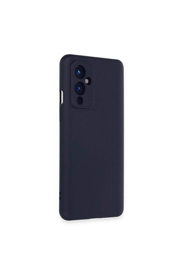 Evi̇mdeyokyok One Plus 9 Kılıf Nano İçi̇ Kadi̇fe Si̇li̇kon - Laci̇vert