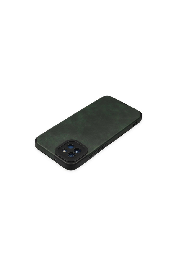 Evi̇mdeyokyok Samsung Galaxy A03 Kılıf Loop Deri̇ Si̇li̇kon - Yeşi̇l