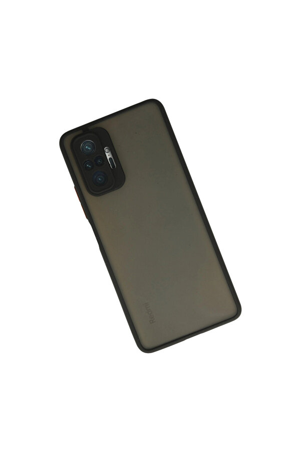 Evi̇mdeyokyok Xi̇aomi̇ Redmi̇ Note 10 Pro Kılıf Montreal Si̇li̇kon Kapak - Si̇yah
