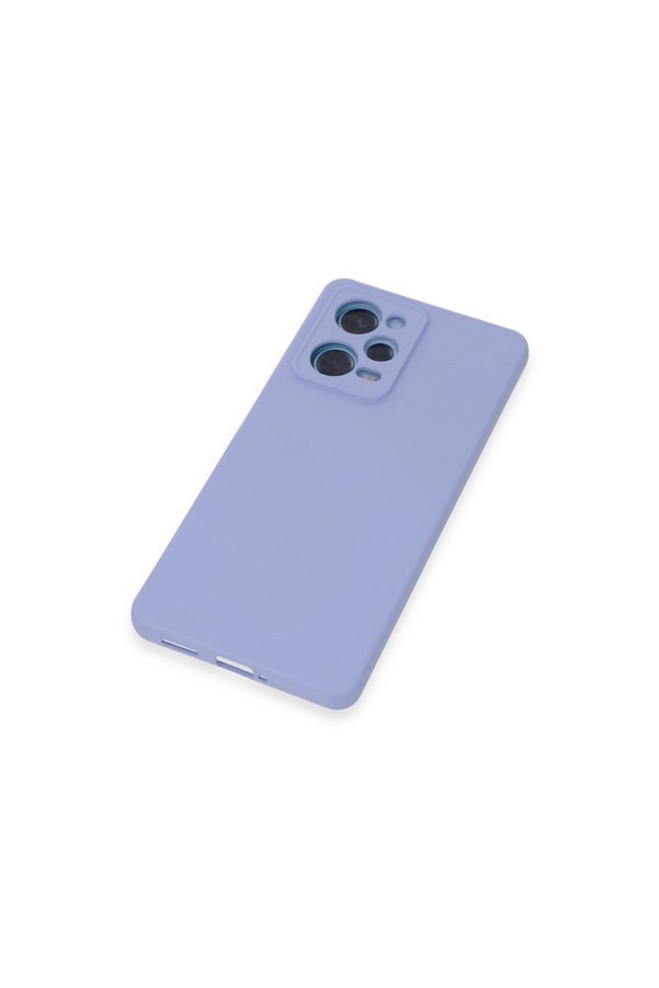 Evimdeyokyok Xiaomi Redmi Note 12 Pro 5G Kılıf Nano İçi Kadife Silikon - Lila