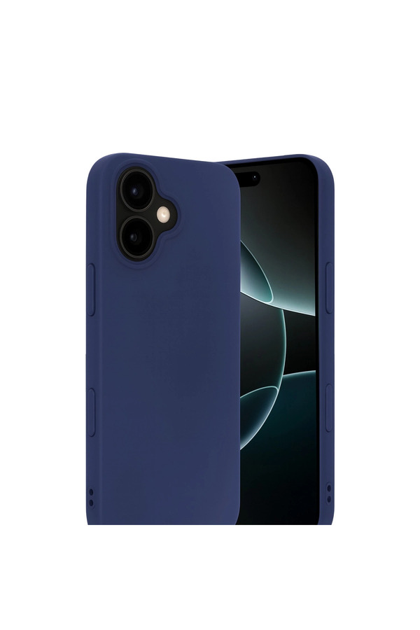 Evi̇mdeyokyok Apple İphone 17 Nano İçi̇ Kadi̇fe Si̇li̇kon - Laci̇vert