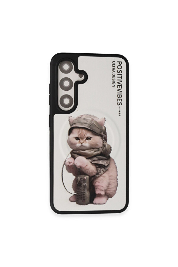 Evi̇mdeyokyok Joko Samsung Galaxy S24 Fun Magsafe Kapak - Beyaz