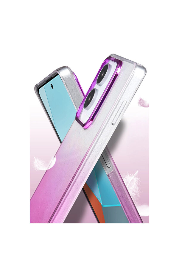 Evi̇mdeyokyok Xi̇aomi̇ Redmi̇ Note 13 Pro 4G Glossy Kapak - Pembe