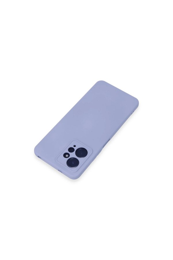 Evimdeyokyok Xiaomi Redmi Note 12 4G Kılıf Nano İçi Kadife Silikon - Lila