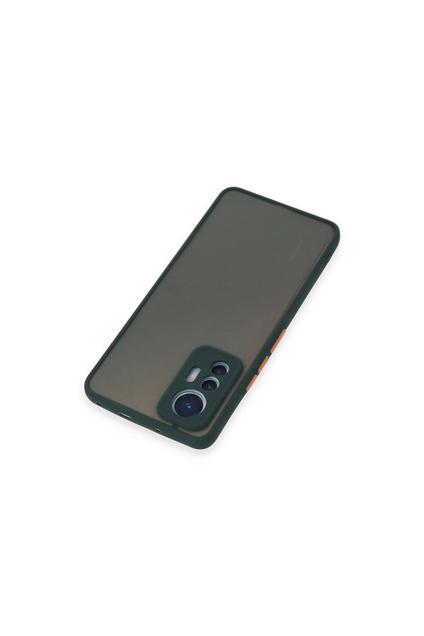 Evimdeyokyok Xiaomi Mi 12 Lite Kılıf Montreal Silikon Kapak - Yeşil