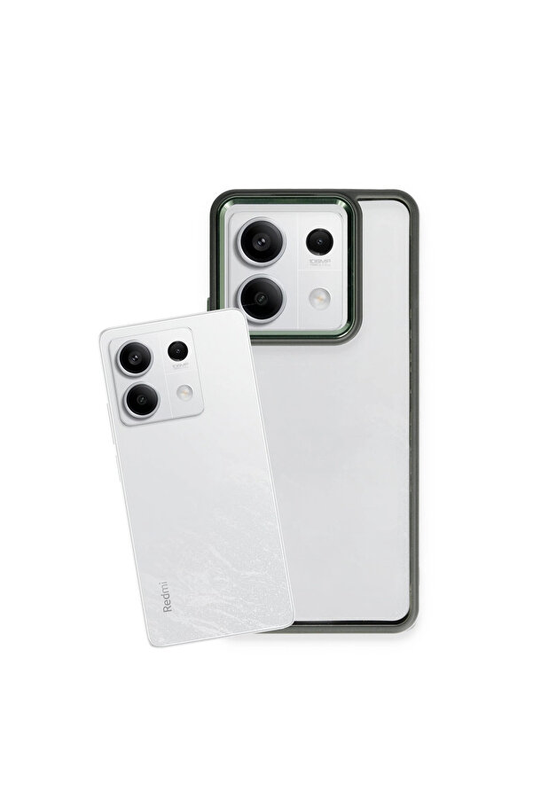 Evi̇mdeyokyok Xi̇aomi̇ Redmi̇ Note 13 Pro 5G Kılıf Power Si̇li̇kon - Koyu Yeşi̇l