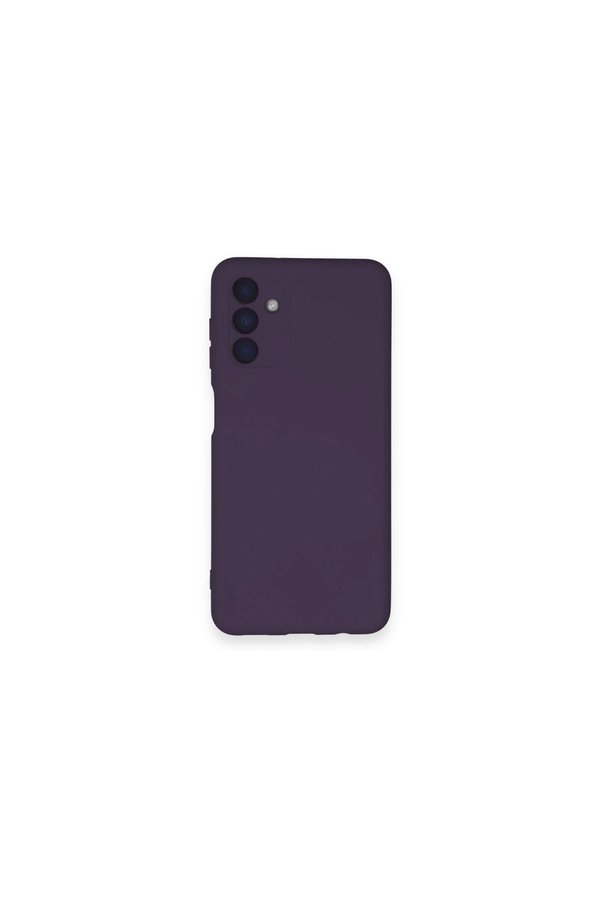 Evimdeyokyok Samsung Galaxy A14 4G Kılıf Nano İçi Kadife Silikon - Mor