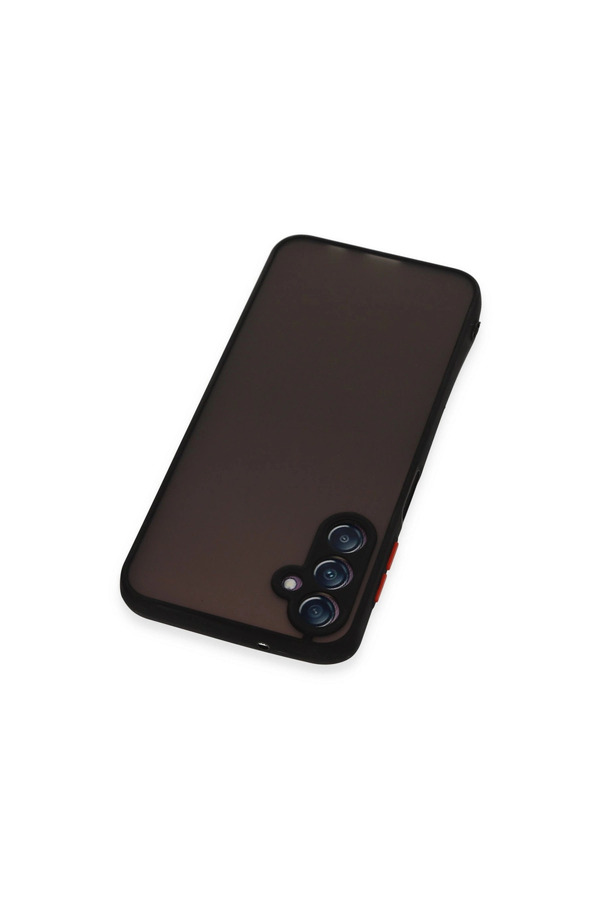Evimdeyokyok Samsung Galaxy A24 4G Kılıf Montreal Silikon Kapak - Siyah