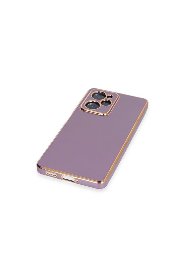 Evimdeyokyok Xiaomi Poco X5 Pro 5G Kılıf Volet Silikon - Mor