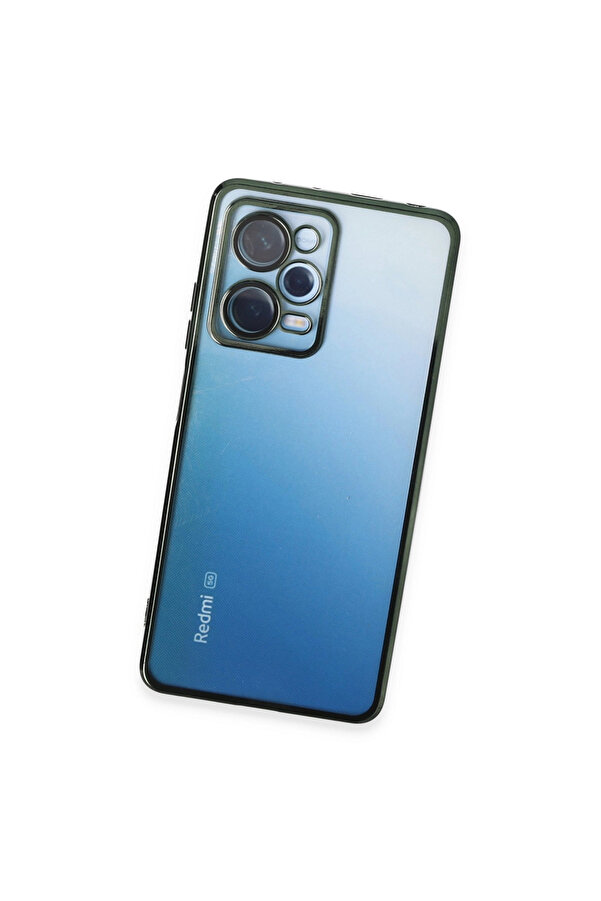 Evi̇mdeyokyok Xi̇aomi̇ Redmi̇ Note 12 Pro 5G Kılıf Razer Lensli̇ Si̇li̇kon - Yeşi̇l