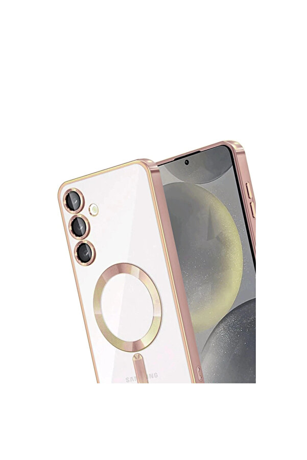 Evi̇mdeyokyok Samsung Galaxy A35 5G Kross Magneti̇csafe Kapak - Rose